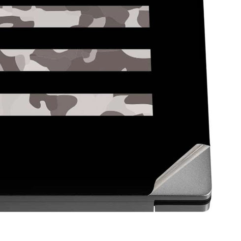 Black and White Camo American Flag Dell XPS Skin